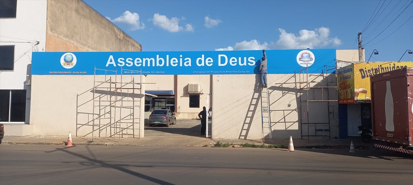 Fachada Assembleia de Deus